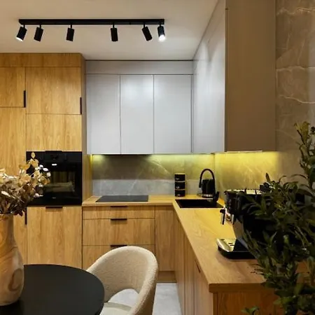 Family & Business Premium No1 - 1 Bedroom With Private Jacuzzi, Balcony, Parking ורשה